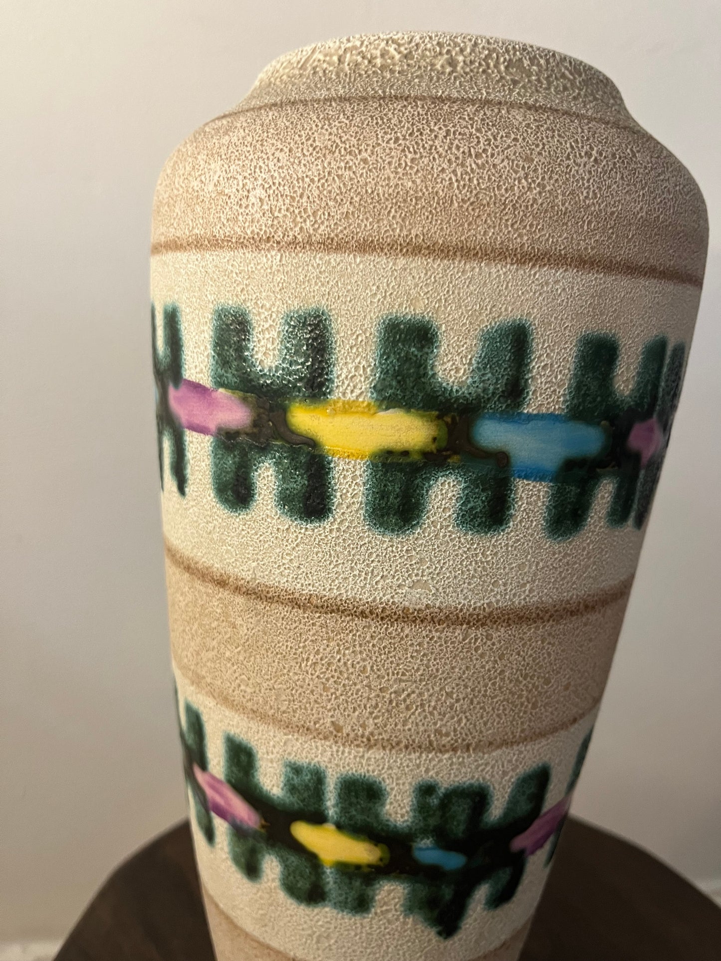 Vintage West Germany Vase, Fat Lava Era Inspired